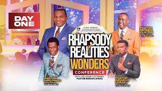 DAY 1 - RHAPSODY OF REALITIES WONDERS CONFERENCE