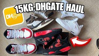 *INSANE* DHGATE SHOE HAUL! (Jordan, Dior, Nike, + MORE)