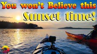 Sunset kayaking tour with San Juan Island Outfitters | San Juan Islands, Roche Harbor