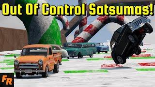 Satsumas Are Out Of Control! - Survive The Descent - BeamNG Drive