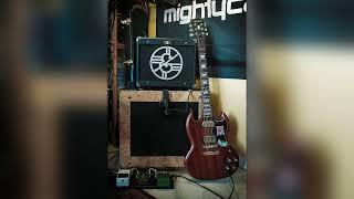 epiphone electar tube 10 + oversized open back 1x10 cab mic test