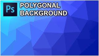 Polygonal Background Photoshop 2020 Tutorial