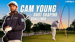 The Ultimate Shot Shaping Challenge with Cameron Young l Golf Digest