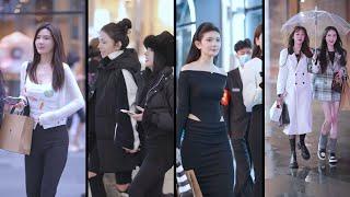 4K️ Fashionistas Unleash Style on City Streets ️ | #StreetStyleGoals #Trendsetters