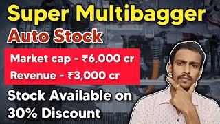 super Multibagger Small cap Auto sector stock - Ritesh varma