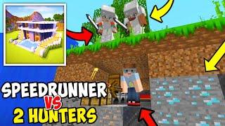 Craft World Speedrunner VS 2 Hunters Best Gameplay | Craft World Master Block 3d