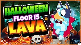  BLUEY - FLOOR IS LAVA | Halloween Brain Break for kid | Just Dance | Freeze Dance | Danny Go!