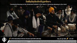 015 Bhai Simarpreet Singh Jee Detroit Apr. 2025 Smaagam - Raensabayee Keertan Toronto