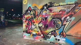 Graffiti, Graffiti Germany, Deutschland, Stuttgart, Bad Cannstatt, Hall of Fame 2023