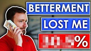 How Much Money I LOST Using Betterment is CRAZY | Betterment Review Fees Investing App Returns 401k