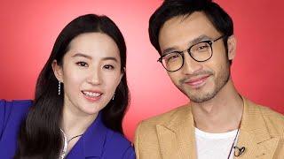 "Mulan" Stars Liu Yifei and Yosan An Find Out Which Disney Princess Combos They Are