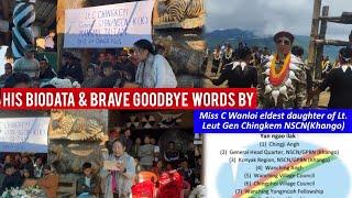 Brave Daughter of Lt. Lieutenant Gen. Chingkem  GPRN/NSCN-K (Khango)