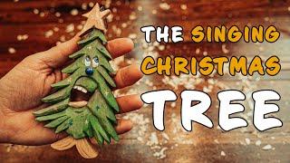 Christmas Tree Wood Carving || The Singing Christmas Tree Ornament