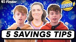 5 savings tips for kids