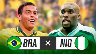 Ronaldo / Roberto Carlos / Okocha Magical Show (Brazil vs Nigeria)