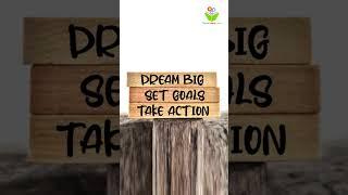 Dream Big, Set Goals #ThinkCreateLearn #goal #educational #creative  #thought