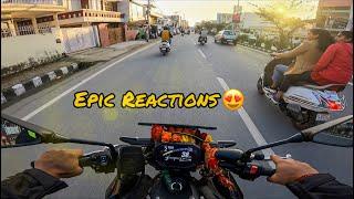 First Ride With My Kawasaki Z900 | Public Reaction on Superbike 