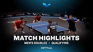 Jules R./Bastien R. vs Abdullah Y./Ibrahim G. | MD | WTT Contender Tunis 2022 (Qual)