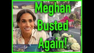MEGHAN BUSTED FOR LIES RE KIDS SELLING VEG AT MONTECITO FARMERS MARKET - OR CLEVER STRATEGY?