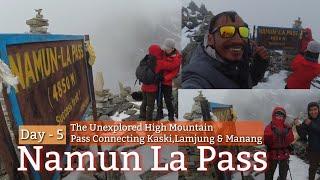 Namun La, The Unexplored High Mountain Pass || Day - 5, Thurchu To Danfe Manang