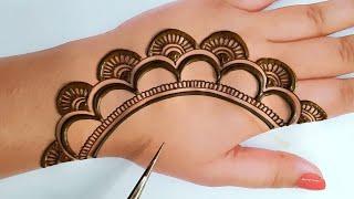 Easy Stylish Mehndi Designs | Simple Backhand Mehndi design | Mehandi ka design | Mehandi design