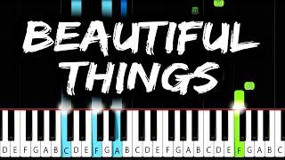 Benson Boone - Beautiful Things - Piano Tutorial