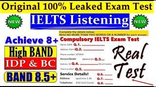 IELTS LISTENING PRACTICE TEST 2025 WITH ANSWERS | 08.05.2025