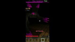 I Get Scared A lot By Ender... #minecraft #minecraftservers #minecraftshorts #gaming