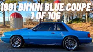 A Very Rare 1991 Bimini Blue Coupe