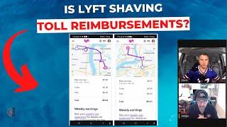 Is Lyft Shaving Toll Reimbursements?