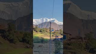 #travel #nature #mountains #dhaulagiri #himalayas #village #shortvideo