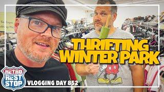 THRIFTING WINTER PARK FLORIDA | Physical Media & Vintage Disney | Thrift With Me | Florida Thrifting