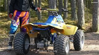 Suzuki LT500R Quadzilla 2-Stroke - Braaps & Awesome Sounds 