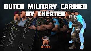 DUTCH MILITARY BOOSTED BY CHEATER in CS:GO!!