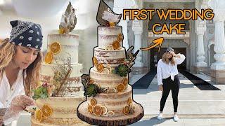 making a WEDDING CAKE for UK's BIGGEST GURDWARA | GRAVESEND