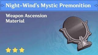 NIGHT WIND'S MYSTIC PREMONITION HOW TO GET Genshin Impact