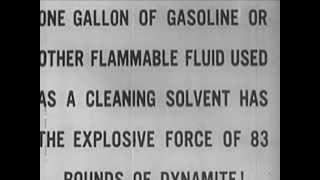 1940s Household Safety Tips: More Dangerous Than Dynamite - CharlieDeanArchives / Archival Footage