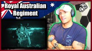 Marine reacts to the Royal Australian Regiment