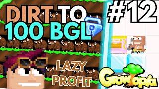 65 DLS CLEAN PROFIT WITH BUFFALO'S!! [JUST MIXING] DIRT TO 100 BGLS #12 | GROWTOPIA 2025