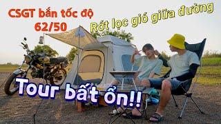 Bị CSGT bắn tốc độ trên đường camping Trị An và hậu quả không ngờ | Keido Adventure