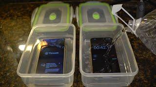 Samsung Galaxy S25 Ultra vs iPhone 16 Pro Max - FREEZER TEST! 