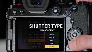 All about Shutter type | LUMIX Academy | S5