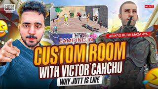 LEGEND PUSH IN CUSTOM ROOMS  WHY JUTT LIVE PUBG MOBILE