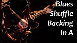 Blues Shuffle Backing Track in A