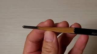 How to sharpen the pencil for drawing