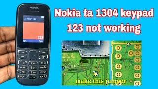 Nokia ta 1304 keypad 123 not working / Nokia 105 button not working / Nokia ta 1304 keypad ways