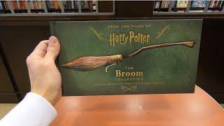 HARRY POTTER THE BROOM COLLECTION AND OTHER PROPS FROM THE WIZARDING WORLD BOOK CLOSE UP LOOK