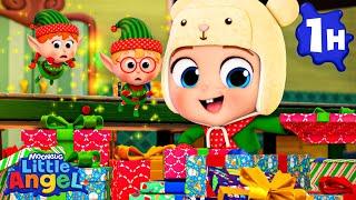 Helping Out Sick Santa! | Little Angel | Kids Cartoons & Nursery Rhymes | Moonbug Kids