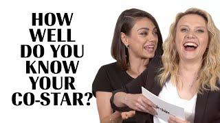 Kate McKinnon Literally Fights Mila Kunis To Avoid Embarrassment | How Well Do You Know Your Co-Star