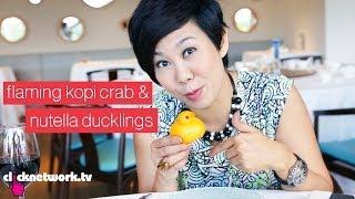 Flaming Kopi Crab and Nutella Ducklings - Foodporn: EP1